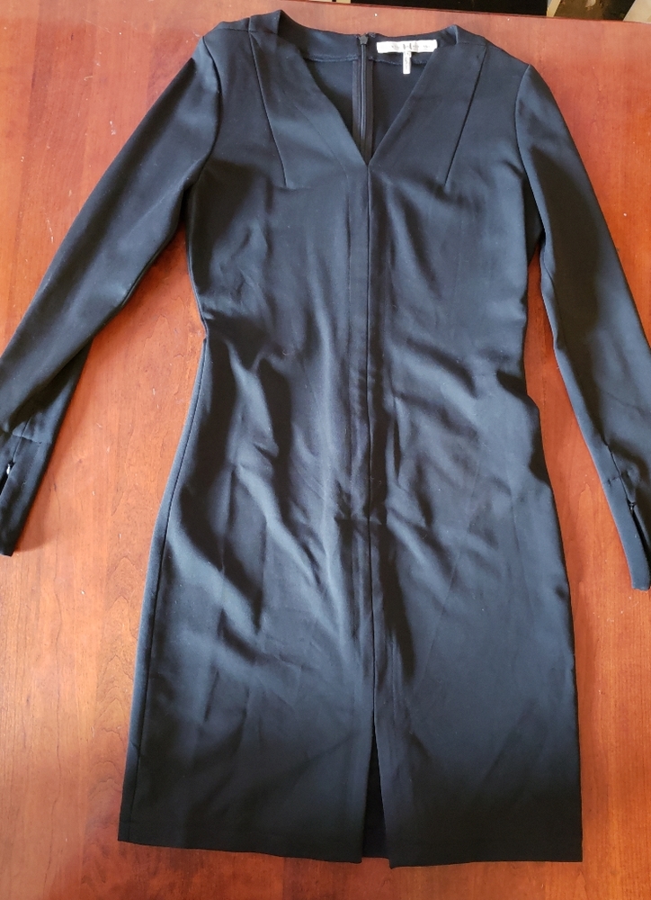 Sexy Halston Heritage black dress